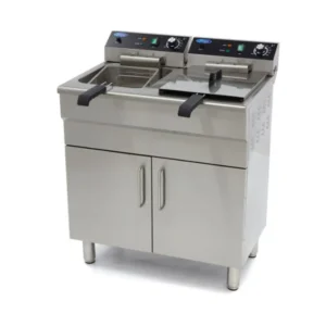Double tank electric fryer